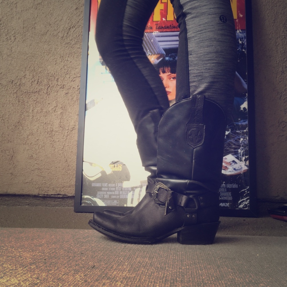 Motorcycle Boots size 8 great fit, comfortable
